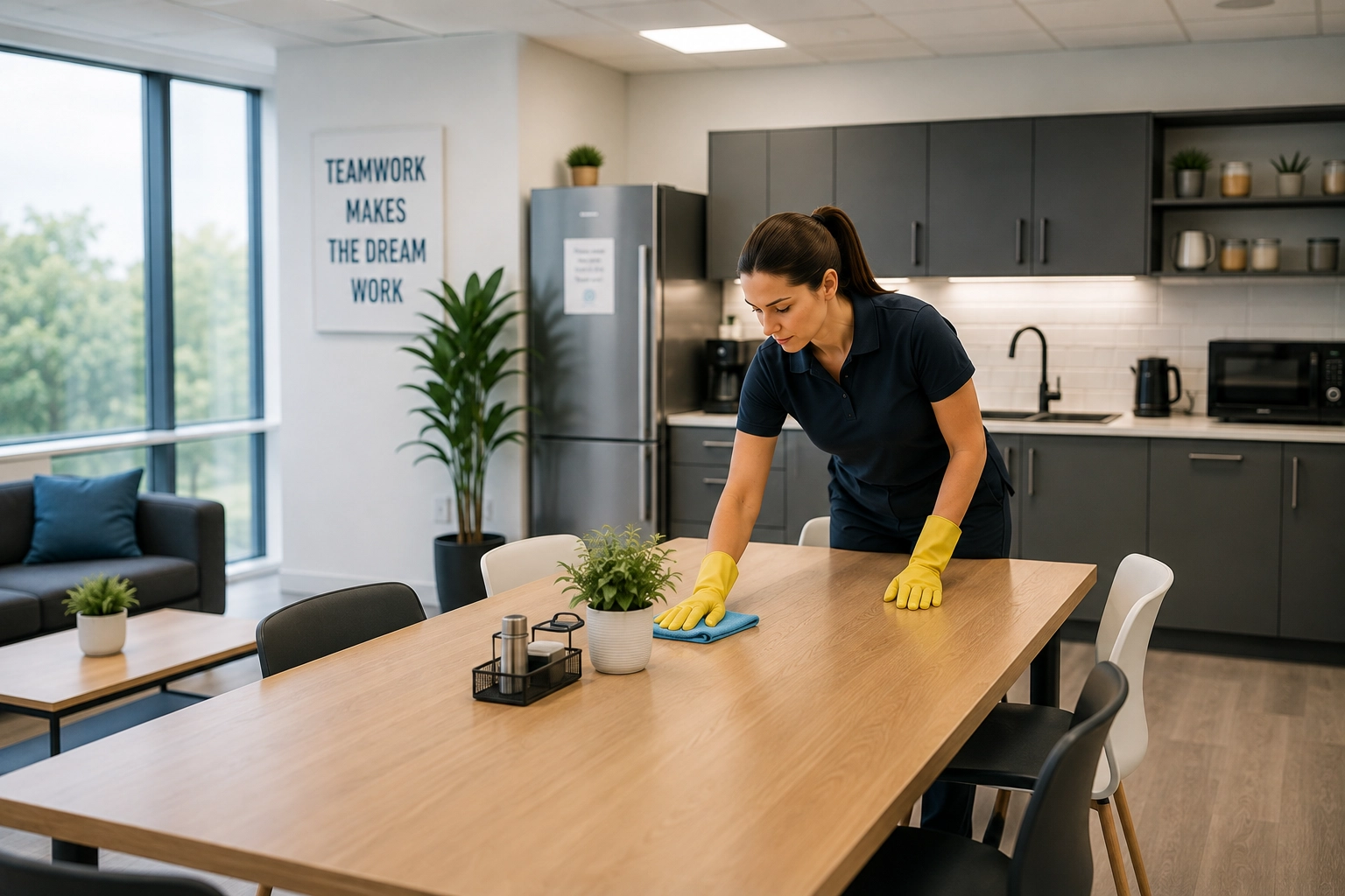 Professional office cleaning service in Aberdeen